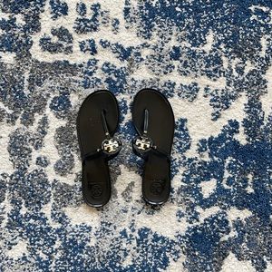 Tory Burch Logo Jelly Thong Sandal